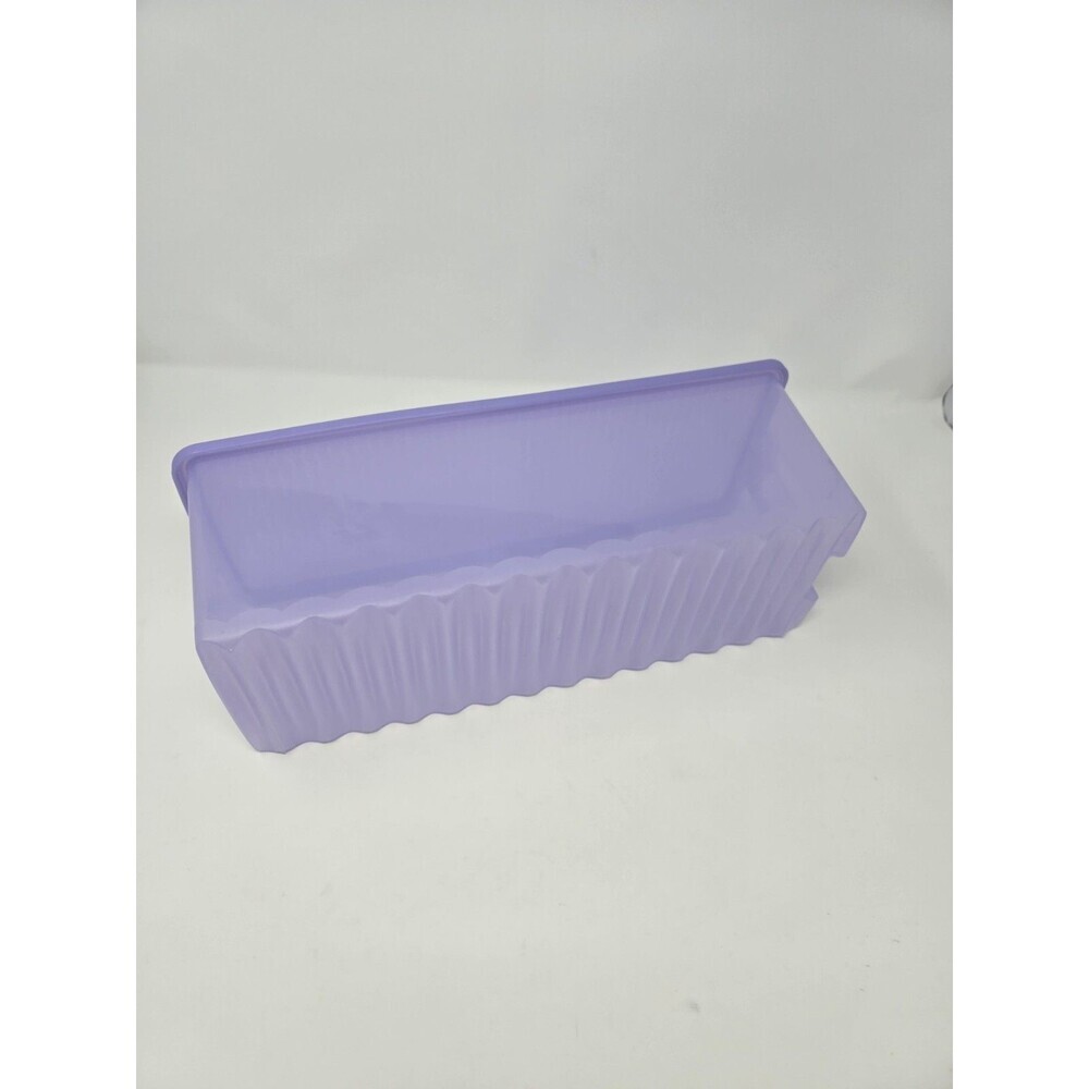 VINTAGE TUPPERWARE XL FRIDGESMART PURPLE LIMITED EDITION STORAGE 3996A-2 HOSTESS - Picture 12 of 12